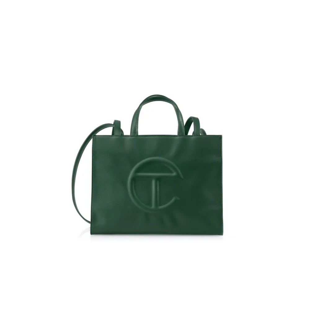 Telfar Forest Green Large Shopping Tote